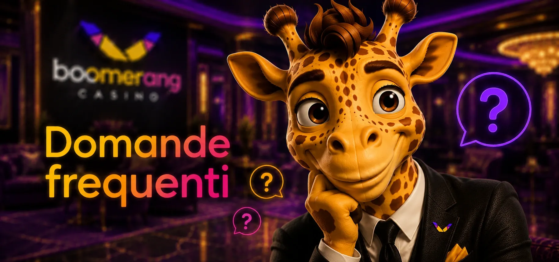 Boomerang Casino Domande frequenti su Boomerangcasino